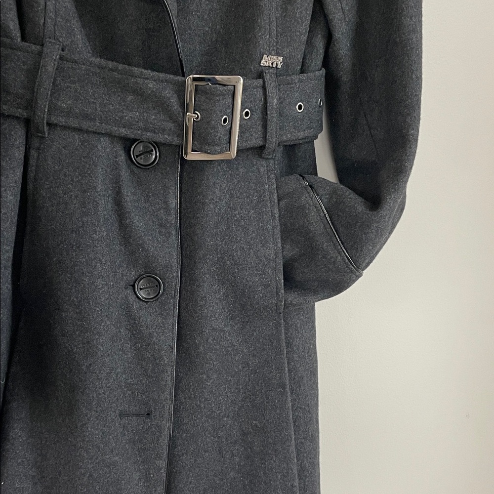 Miss Sixty Coat Belted Trench - Picture 5 of 7